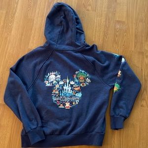 WDW Disney Parks Walt Disney World Park Icons Hoodie